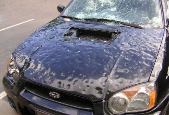 Can Hail Really Damage Your Car? Find Out How Big It Has To Be!