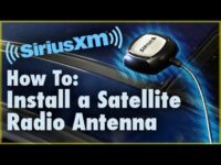 Backdate 3 How to Install a Satellite Radio Antenna (Car Stereo)  Car Audio