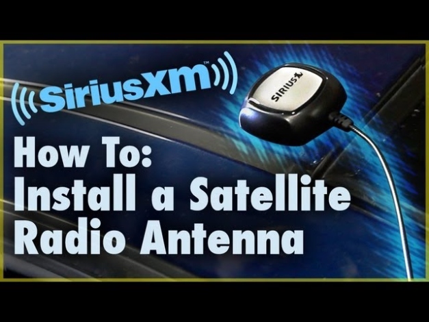 Backdate 3 How To Install A Satellite Radio Antenna (Car Stereo)  Car Audio