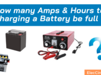 Niche Utama 2 How many amps & hours to charging a battery be full  ElecCircuit